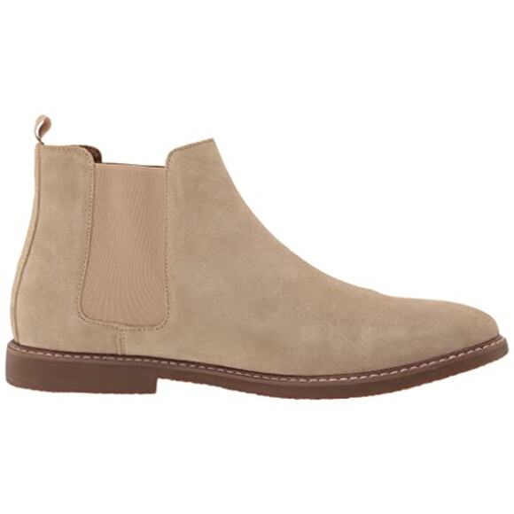NWT Steve Madden Men's Highline Chelsea Boot, Sand Suede, 10 - Picture 4 of 7